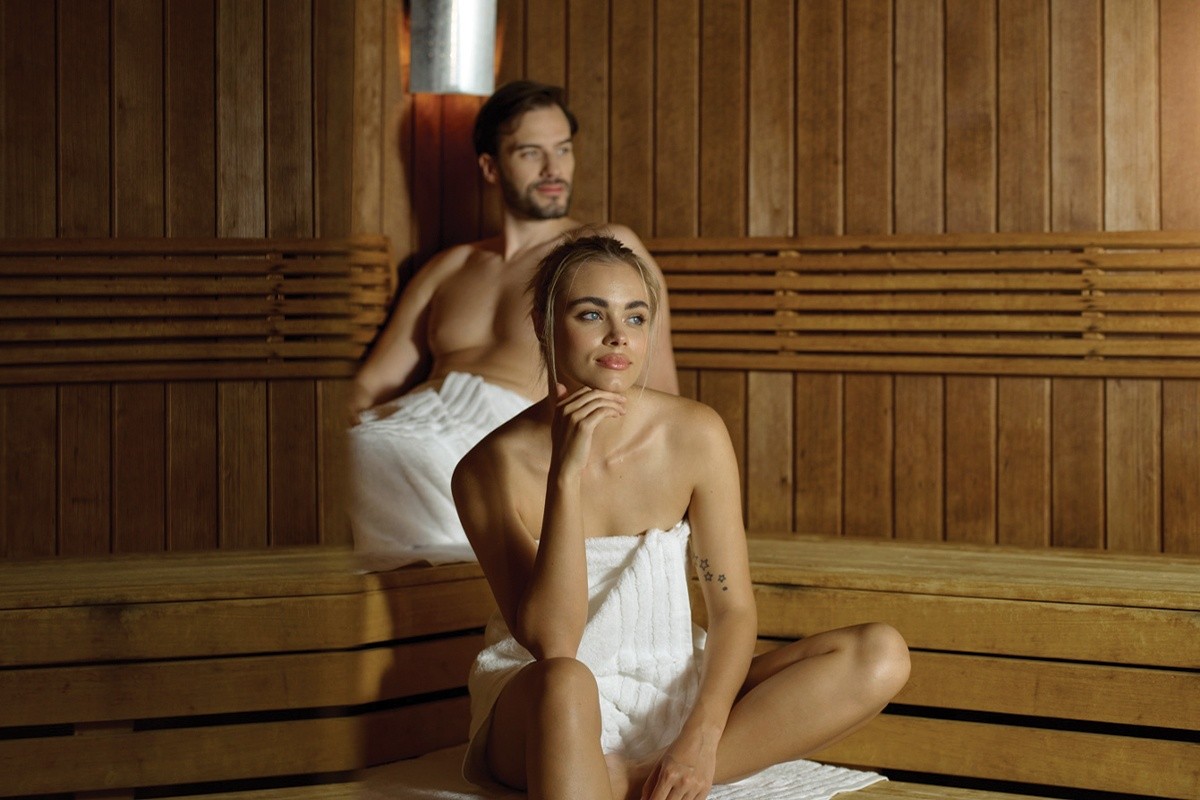 Kameralna sauna w SPA