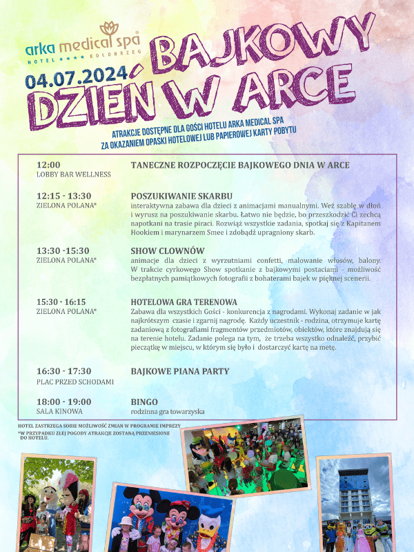 PRZYGOTUJCIE SIĘ NA BAJKOWY DZIEŃ