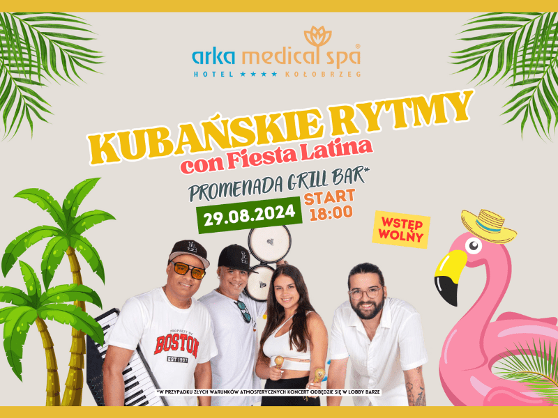 Zaproszenie na Koncert Kubańskich Rytmów