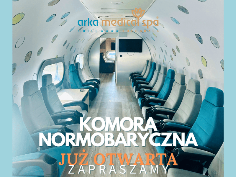 Komora normobaryczna – NOWOŚĆ w Arka Medical SPA